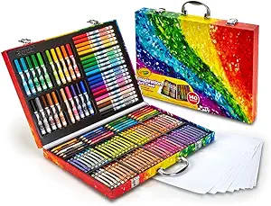 Crayola Inspiration Art Case Coloring Set – Space (140ct), Art Kit For Kids,